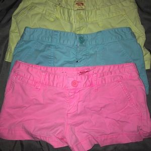 Colored Shorts Bundle